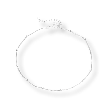 Silver Tiny Ball Bracelet